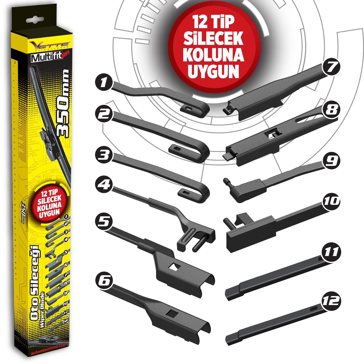 VETTE PLUS MULTIFIT SILECEK 660 MM